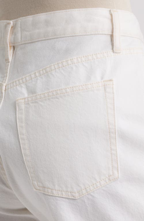 Frame The Leisure Denim Shorts In Nude