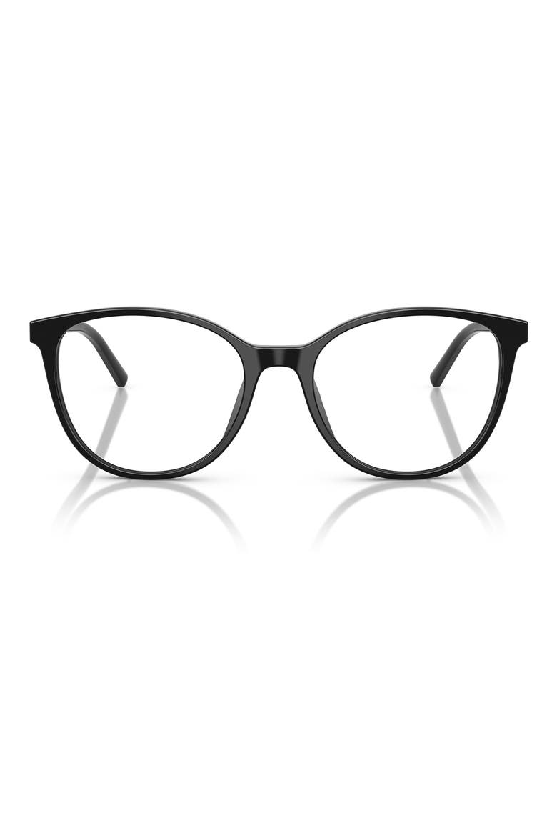 54mm Butterfly Optical Glasses, Main, color, BLACK / DEMO LENS