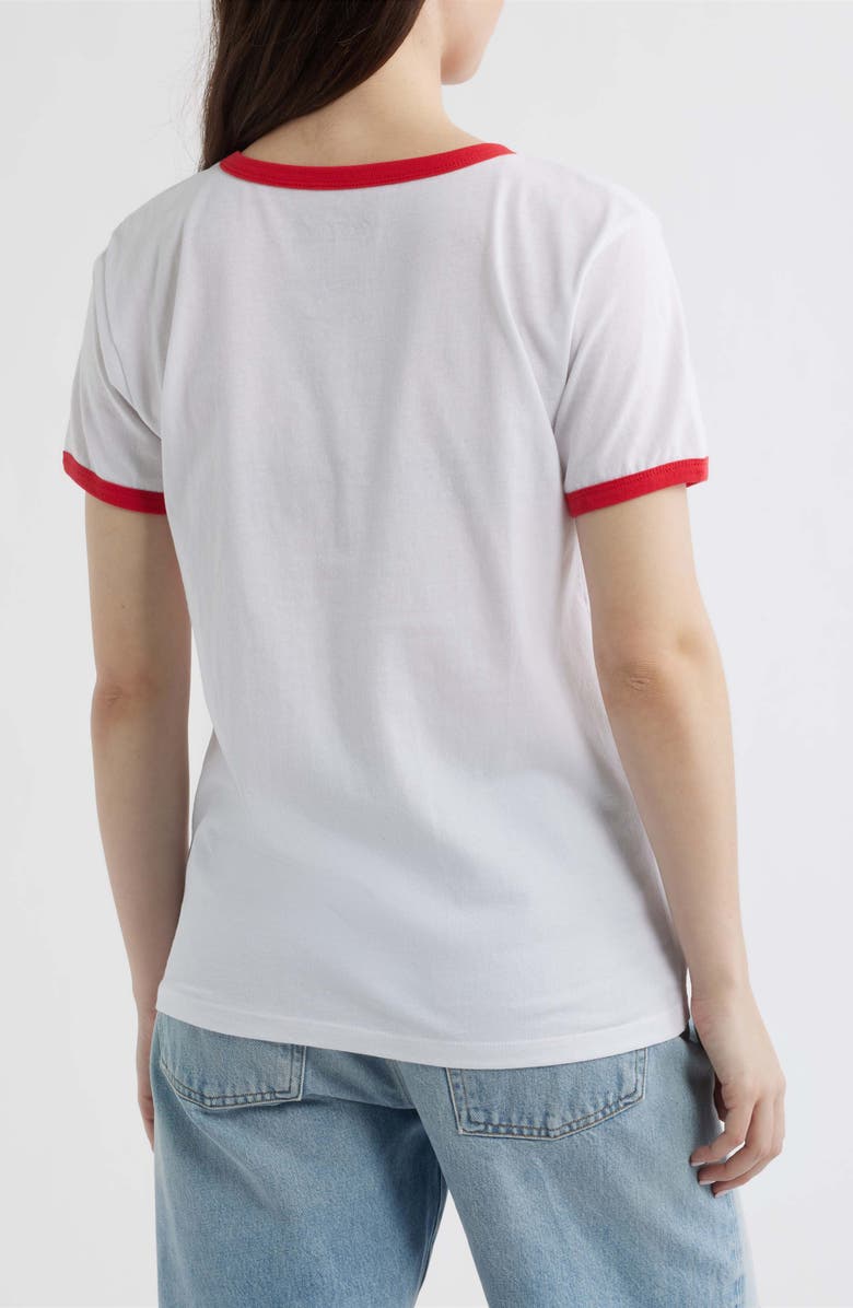 GOLDEN HOUR Diet Coke Stickers Graphic Cotton T-Shirt, Alternate, color, Bright White