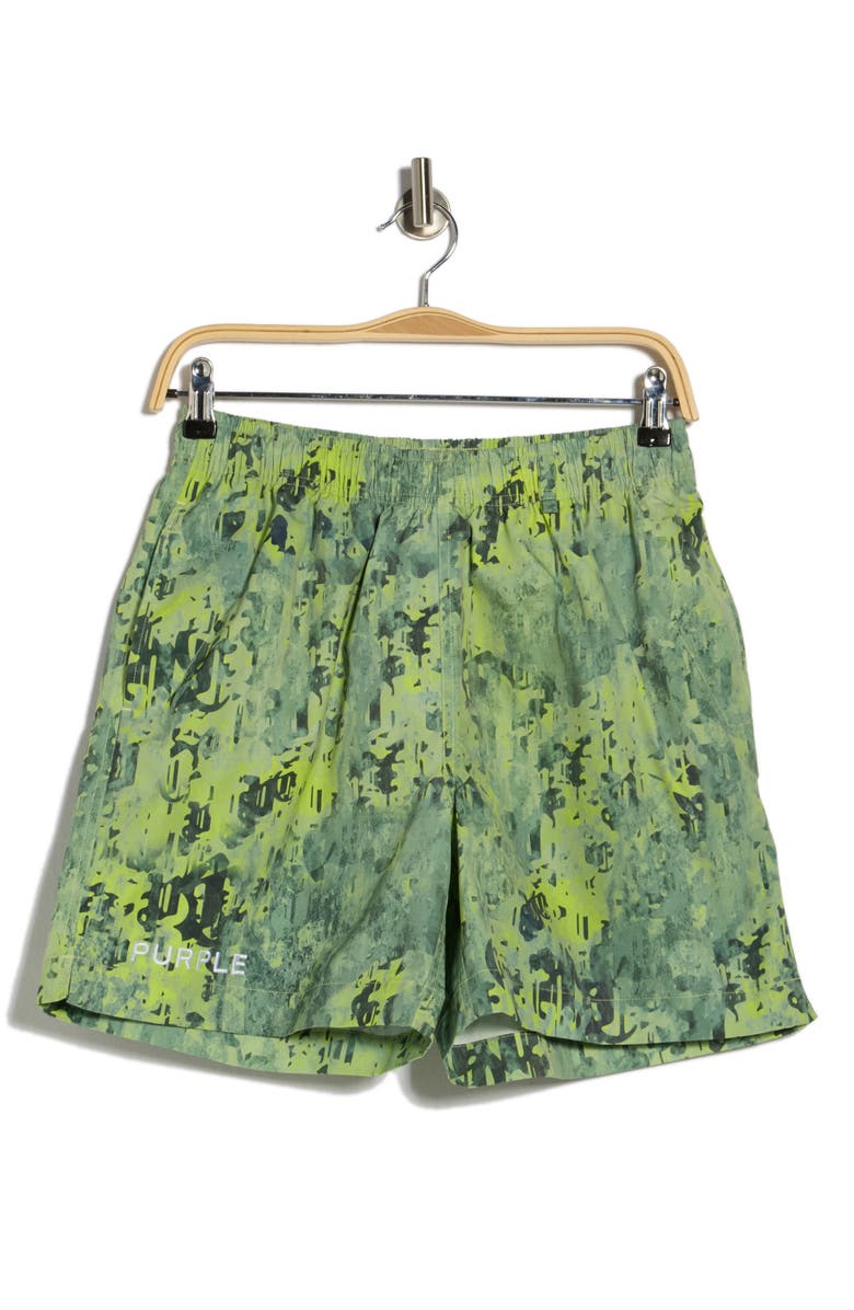 PURPLE BRAND All Round Camo Shorts, Alternate, color,