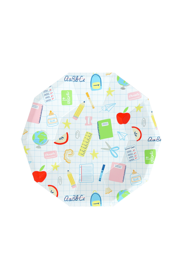 Back to School Large Plates, Main, color, Assorted Pre-Pack