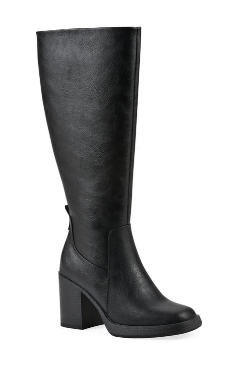 Mackle Tall Shaft Block Heel Boot (Women)