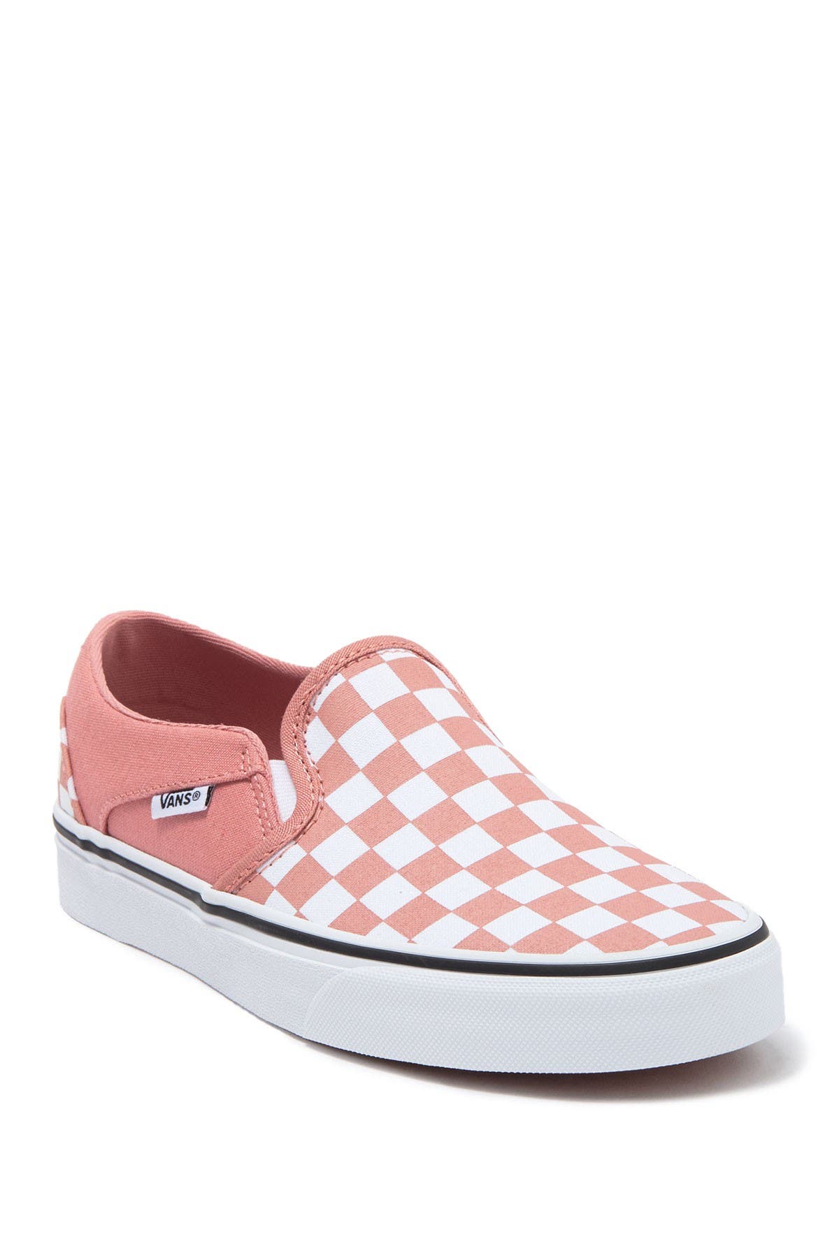 Vans Asher Slip-On Checkerboard Sneaker, Alternate, color, 