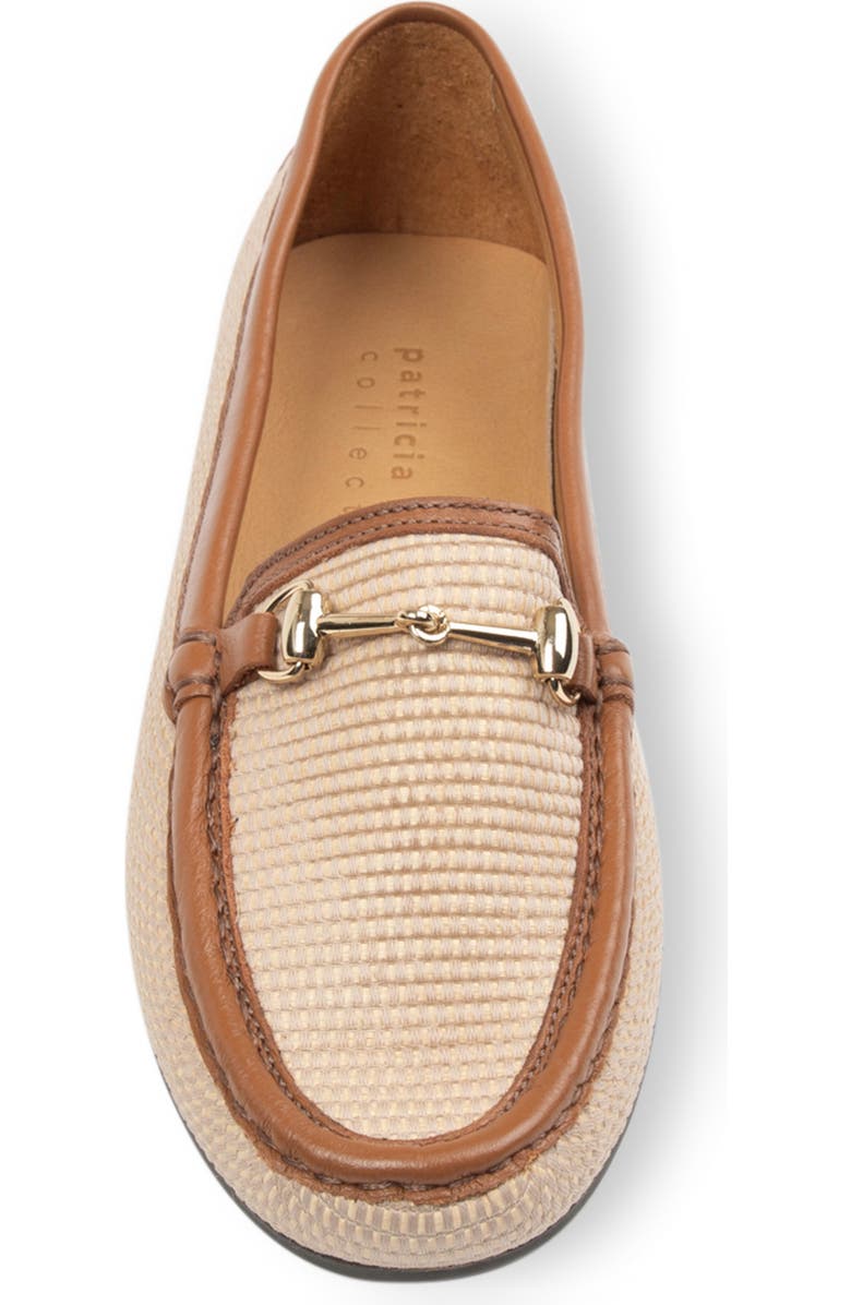 patricia green Finn Raffia Bit Loafer, Alternate, color,