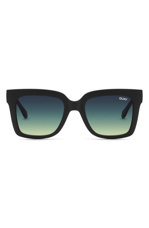 Icy 51mm Gradient Square Sunglasses