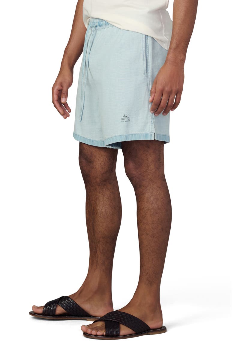 Reverse Chambray Loose Fit Pull-On Shorts, Alternate, color, SUMMER FADE