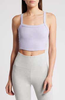 Free People FP Movement All Clear Rib Crop Camisole