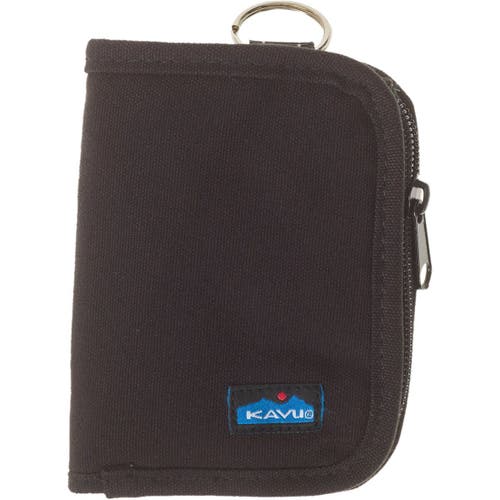 Kavu Zippy Wallet In Black