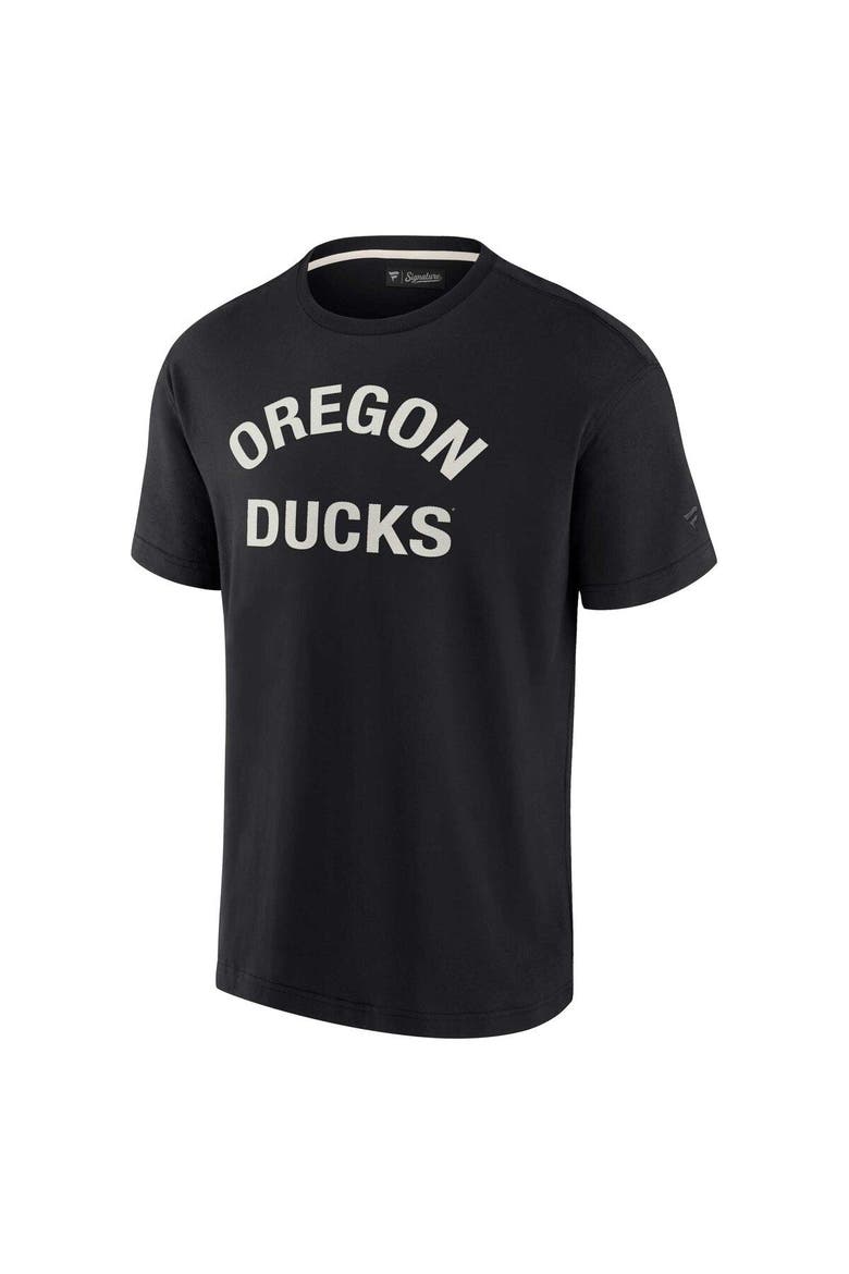 Unisex Fanatics Signature Black Oregon Ducks Elements Super Soft Short Sleeve T-Shirt, Alternate, color, Black