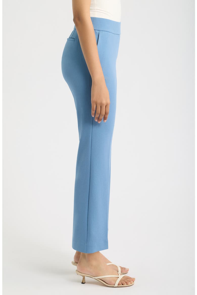 Pull-On Straight Leg Trouser Pants, Alternate, color, DUTCH BLUE