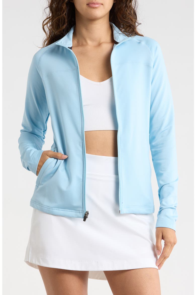 Cora Full Zip Jacket, Main, color, SKY