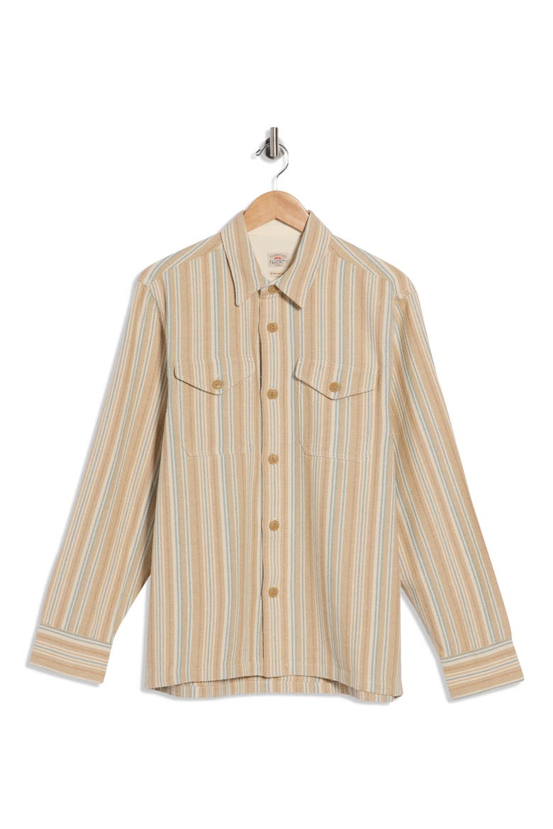 Vista Overshirt, Alternate, color, GOLDEN HOUR STRIPE