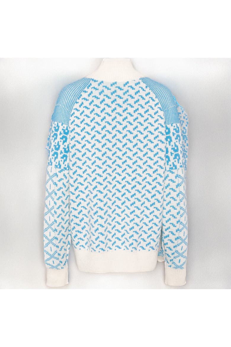 Women's Smekker Knit Sweater, Alternate, color, Ocean