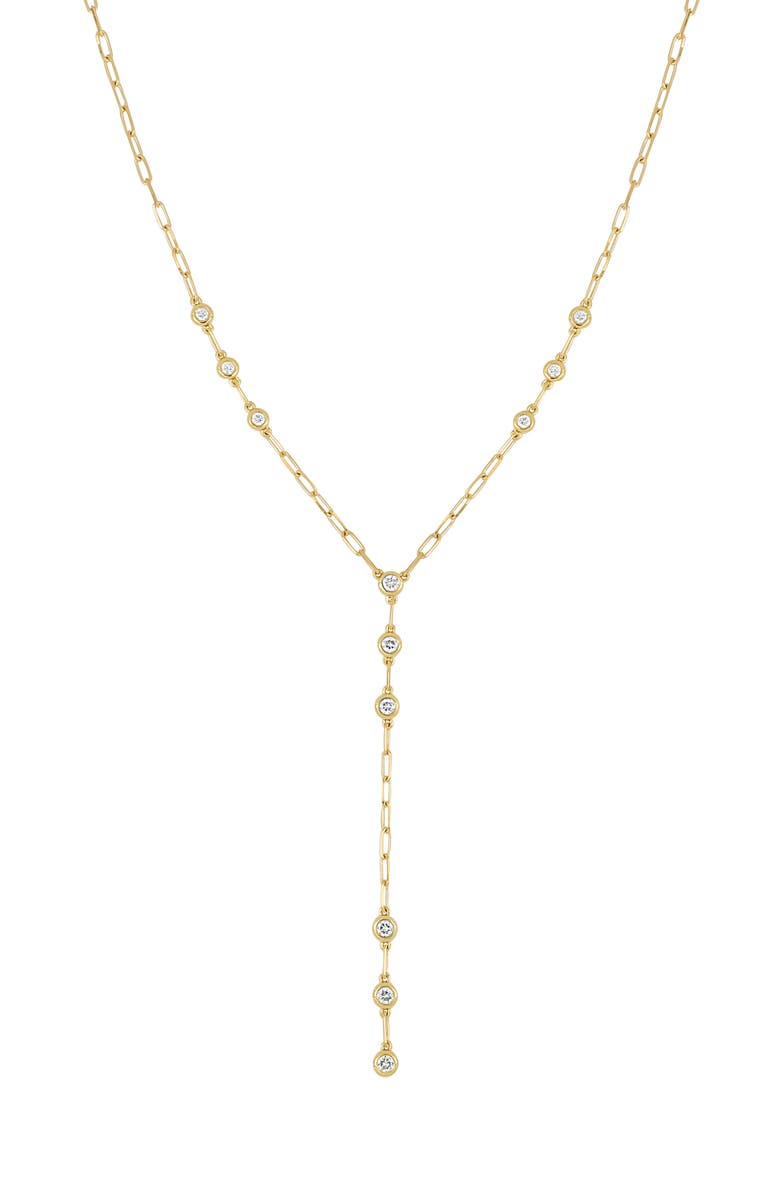 Bony Levy Monaco Diamond Y-Necklace, Main, color,