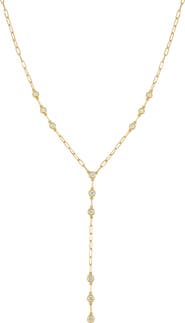 Bony Levy Monaco Diamond Y-Necklace