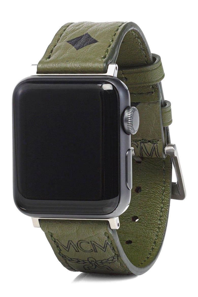 Apple Watch Band in Visetos- S/M, Main, color, Green