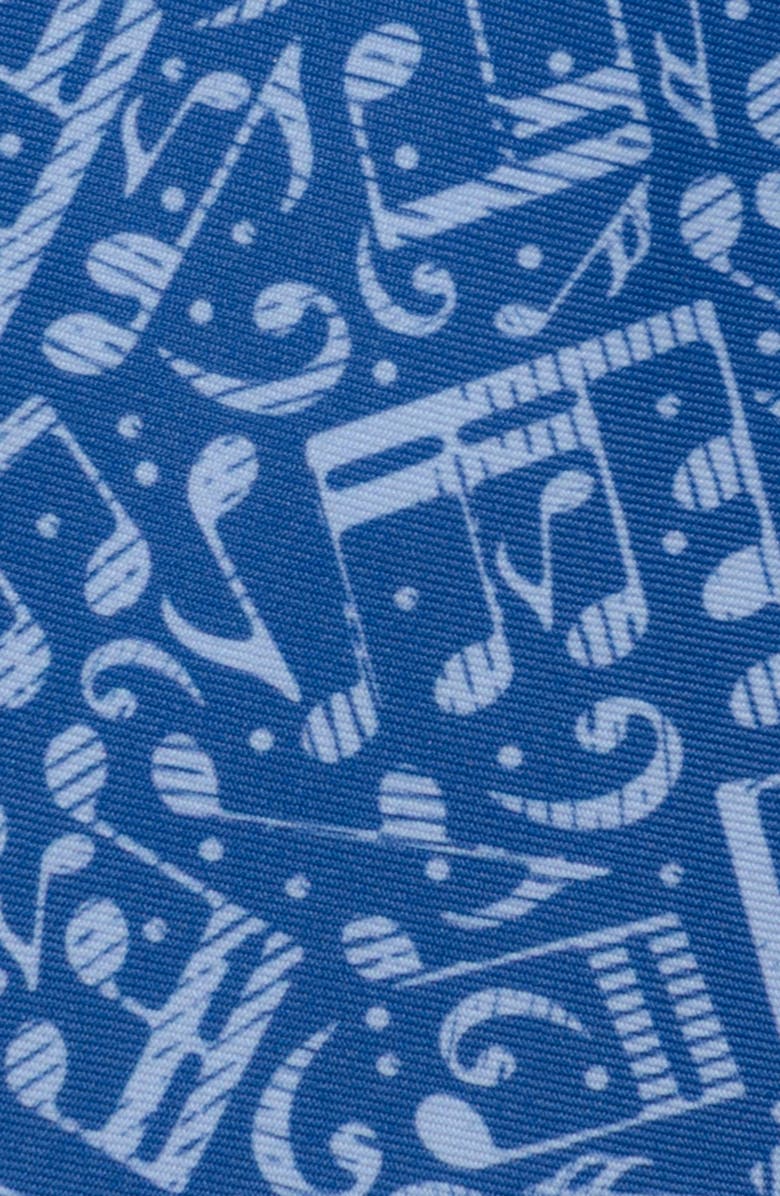 Cufflinks, Inc. Grand Ole Opry Note Pattern Neck Tie, Alternate, color, Blue
