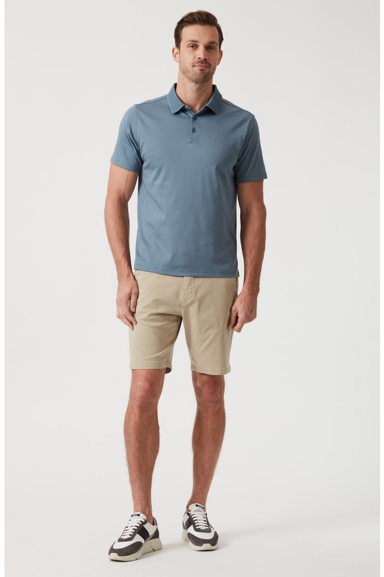 Ocean View Pima Cotton Polo, Alternate, color, OCEAN VIEW