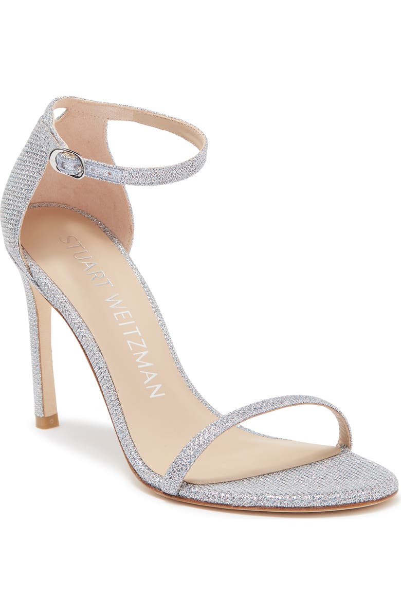 Stuart Weitzman Nudistsong Ankle Strap Sandal, Main, color,
