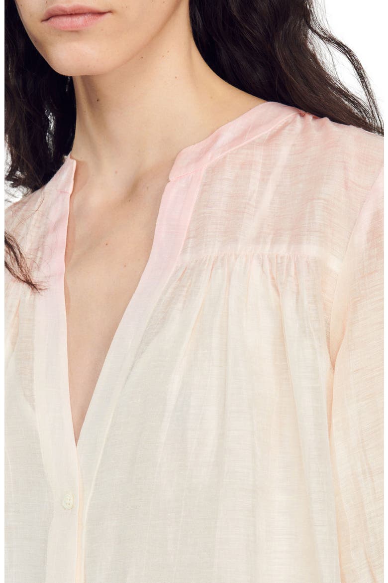 Yarely Linen Blend Shift Dress, Alternate, color, MULTICOLORE
