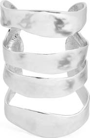 Karine Sultan Four Row Cuff