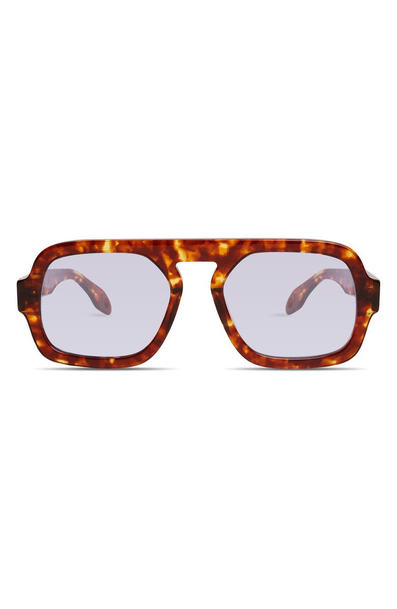 Elisa Johnson Jane 54mm Aviator Sunglasses, Main, color, 