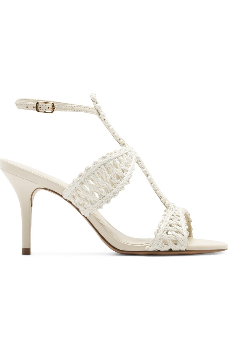Arezzo Ciara Ankle Strap Sandal, Alternate, color, Panacota