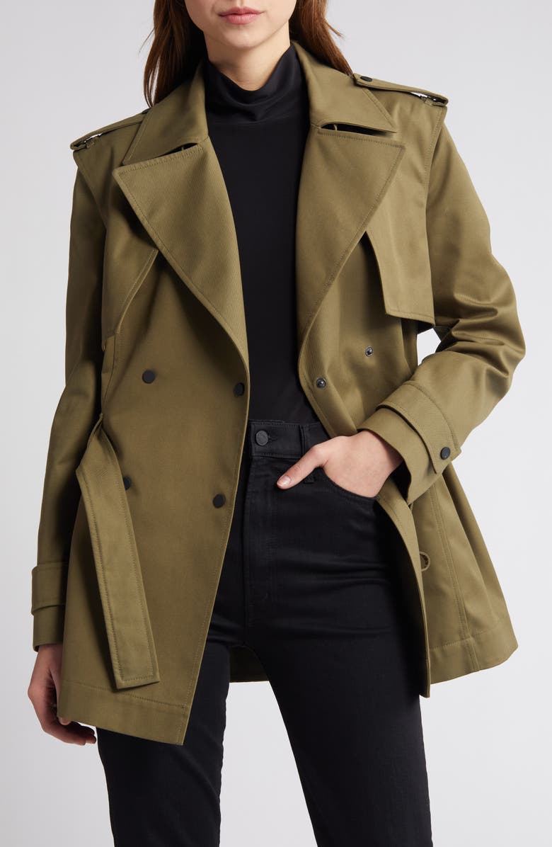 Mackage Adva Water Repellent Trench Coat, Alternate, color, 