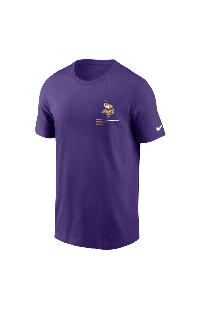 Nike Men's Nike Purple Minnesota Vikings Team Incline T-Shirt, Alternate, color,