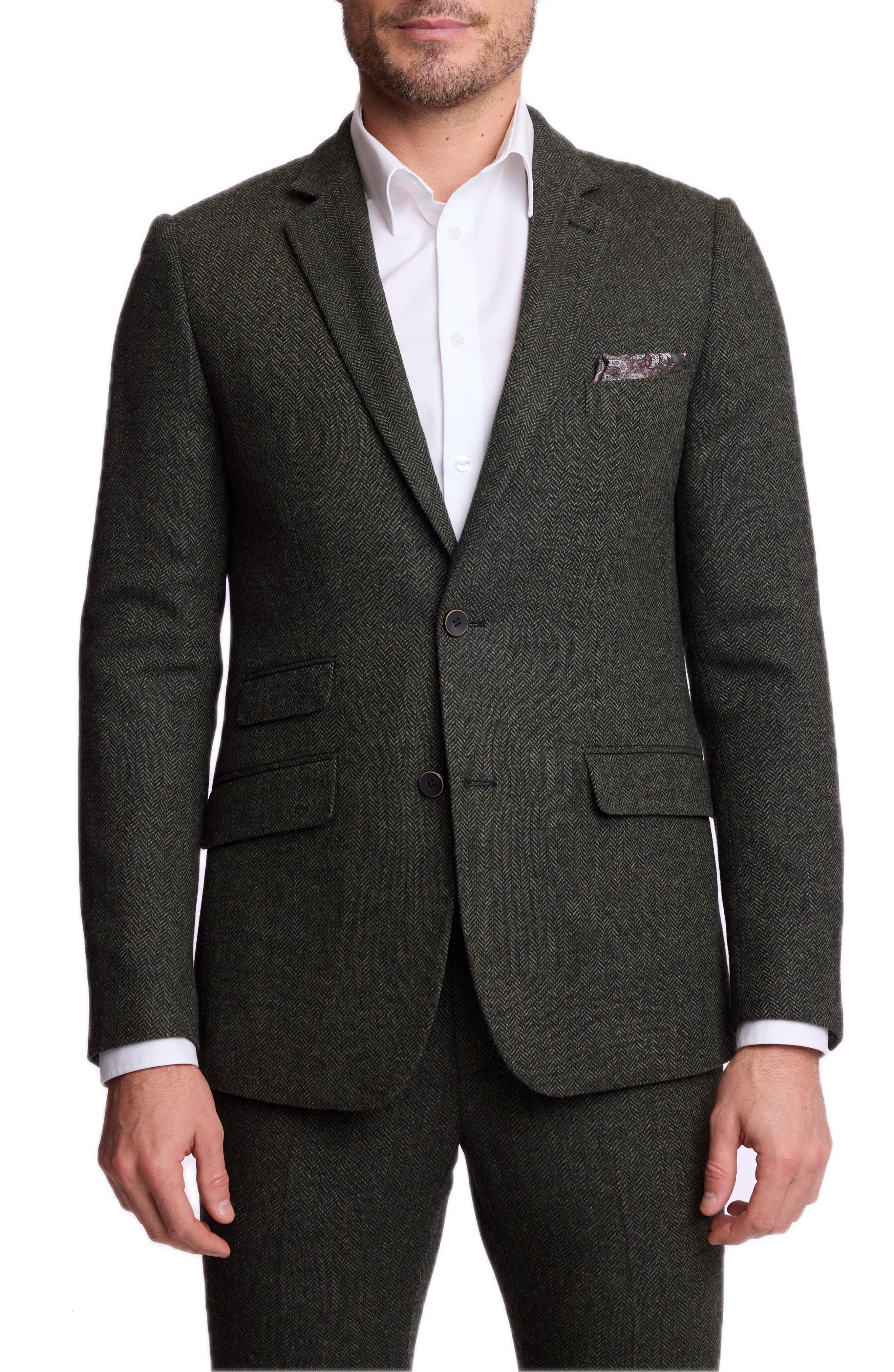 Dover Slim Fit Notch Lapel Suit Jacket