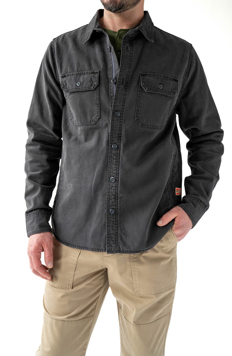 Devil-Dog Dungarees CPO Overdyed Canvas Jacket, Alternate, color, 