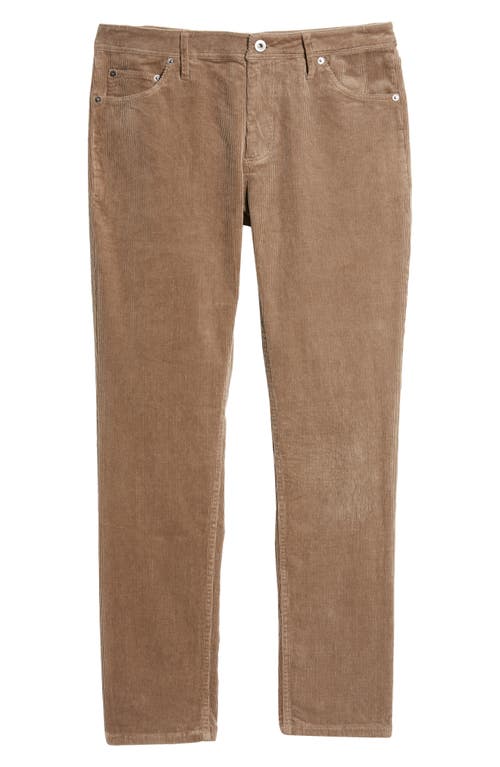 The Normal Brand Stretch Corduroy Five Pocket Pants In Brown