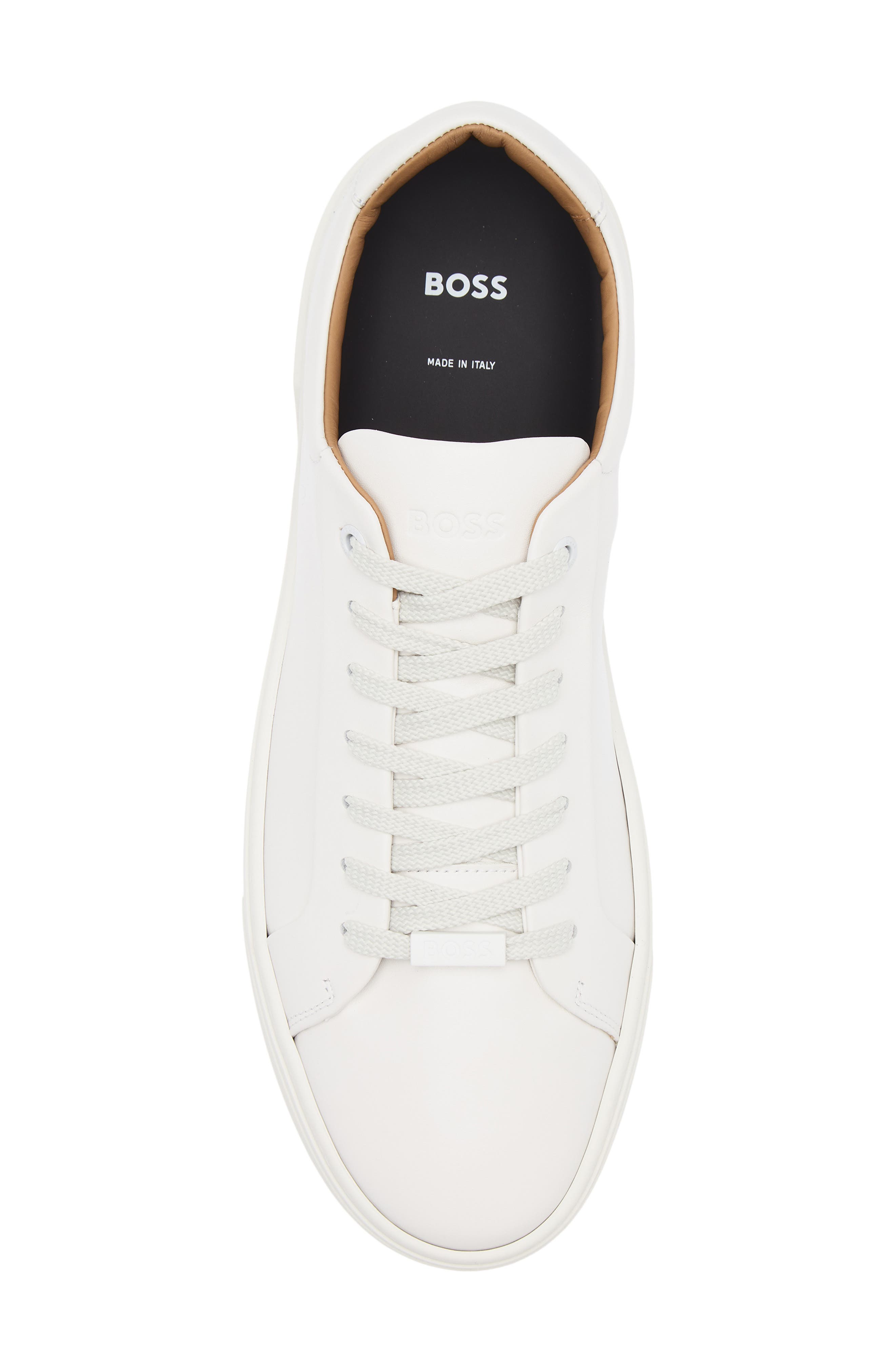BOSS Gary Low Top Sneaker, Alternate, color, Open White