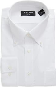 Nordstrom Trim Fit Royal Oxford Solid Dress Shirt