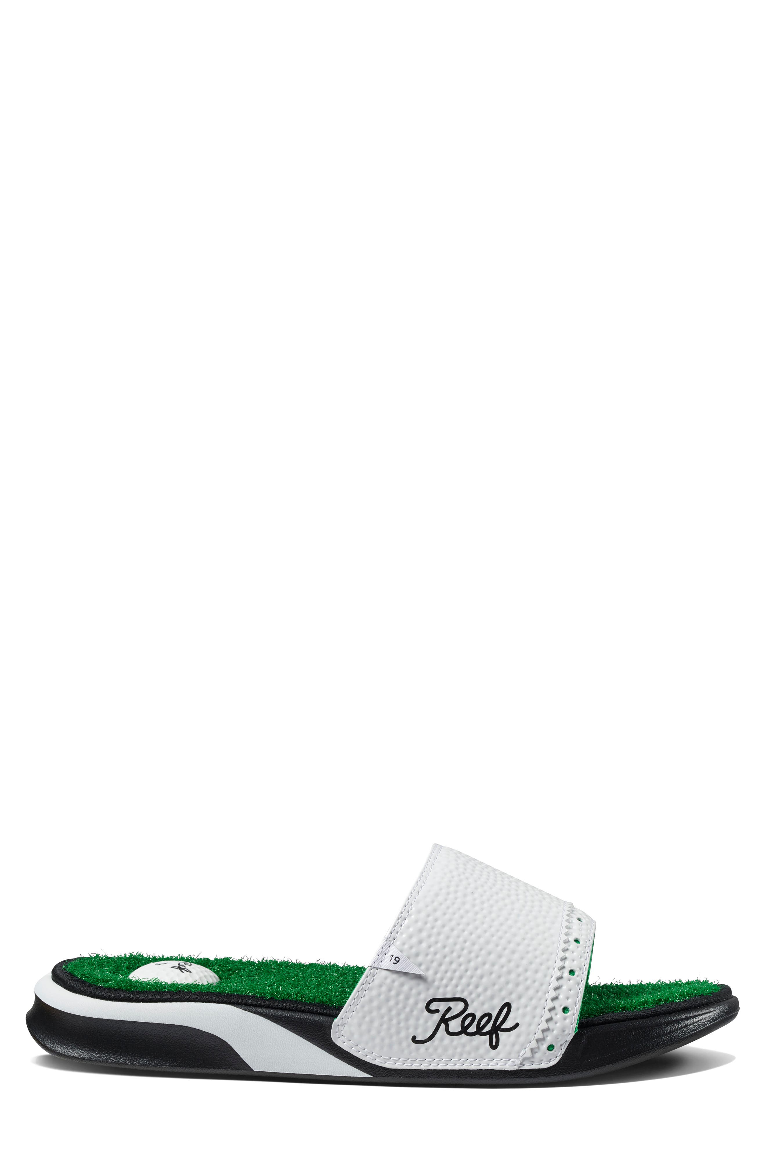 Reef Mulligan Golf Slide, Alternate, color, Green