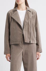 Eileen Fisher Short Rider Jacket