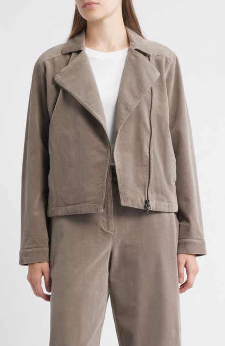 Eileen Fisher Short Rider Jacket