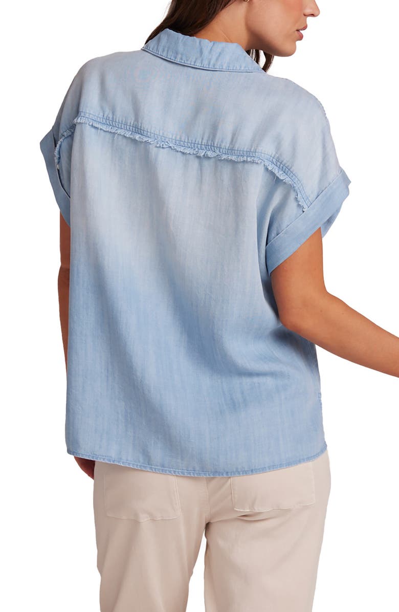 Bella Dahl Dolman Sleeve Button-Up Shirt, Alternate, color, 