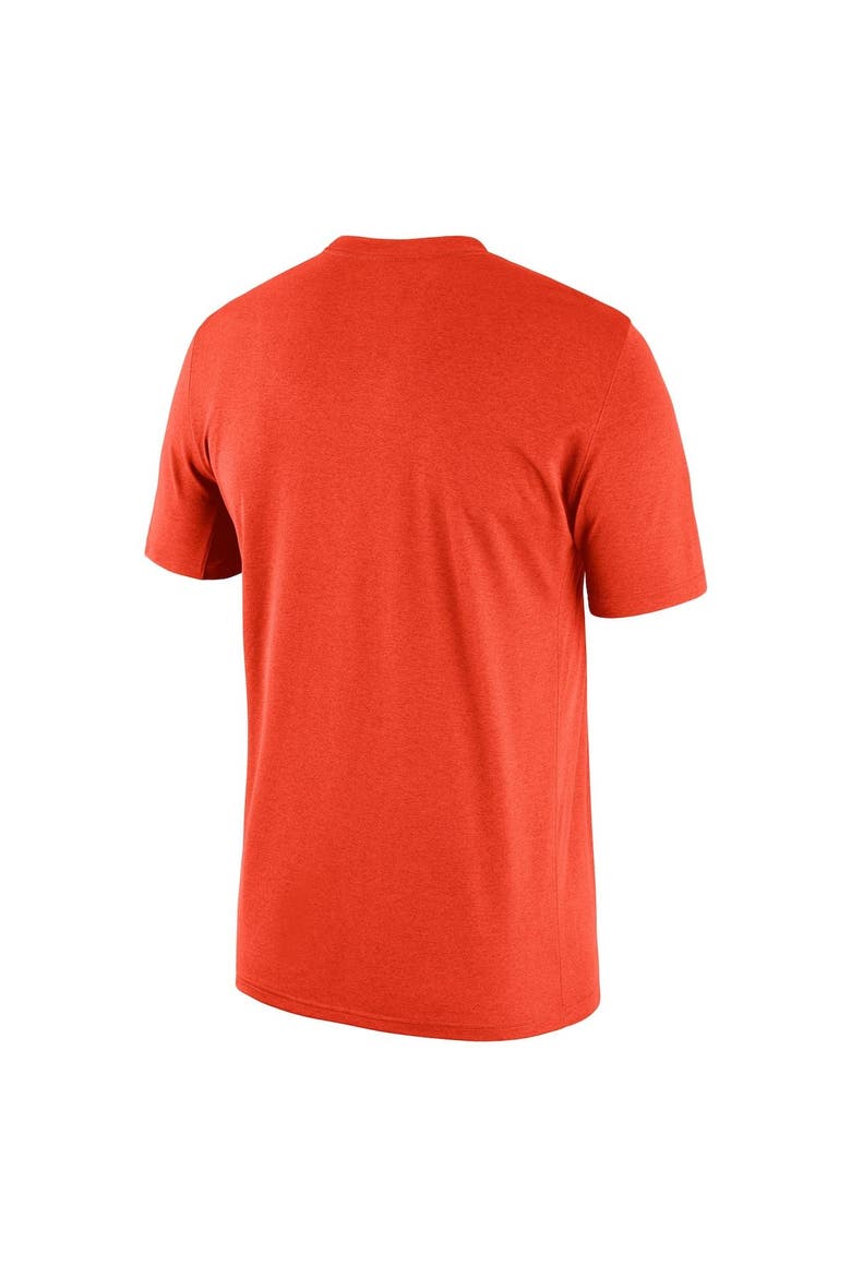 Men's Nike Heathered Orange Syracuse Orange Team Football Legend T-Shirt, Alternate, color, Heather Orange