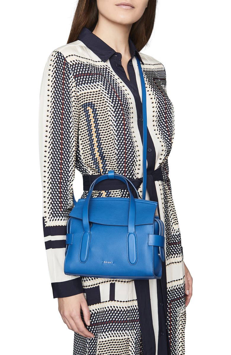 Reiss Sophie Leather Crossbody Bag, Alternate, color,