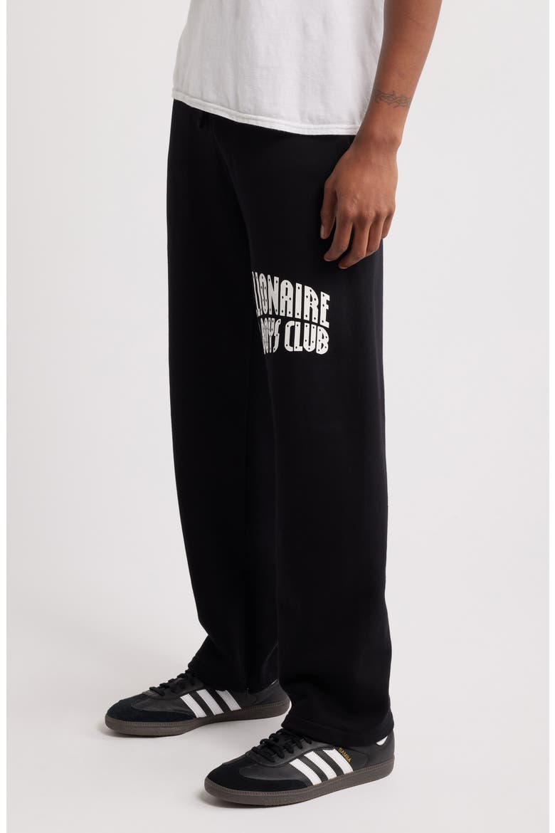 Arch Logo Graphic Sweatpants, Alternate, color, BLACK