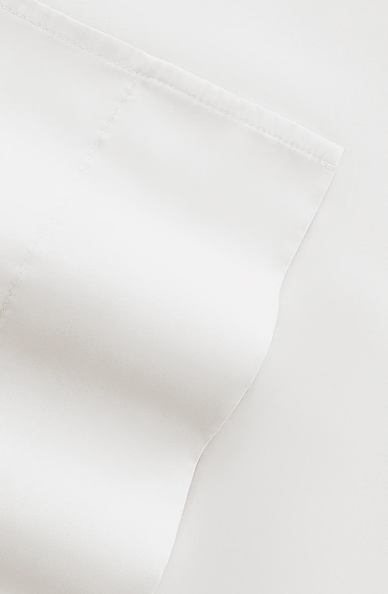 HOMESPUN 6-Piece Microfiber Solid Sheet Set, Alternate, color, White