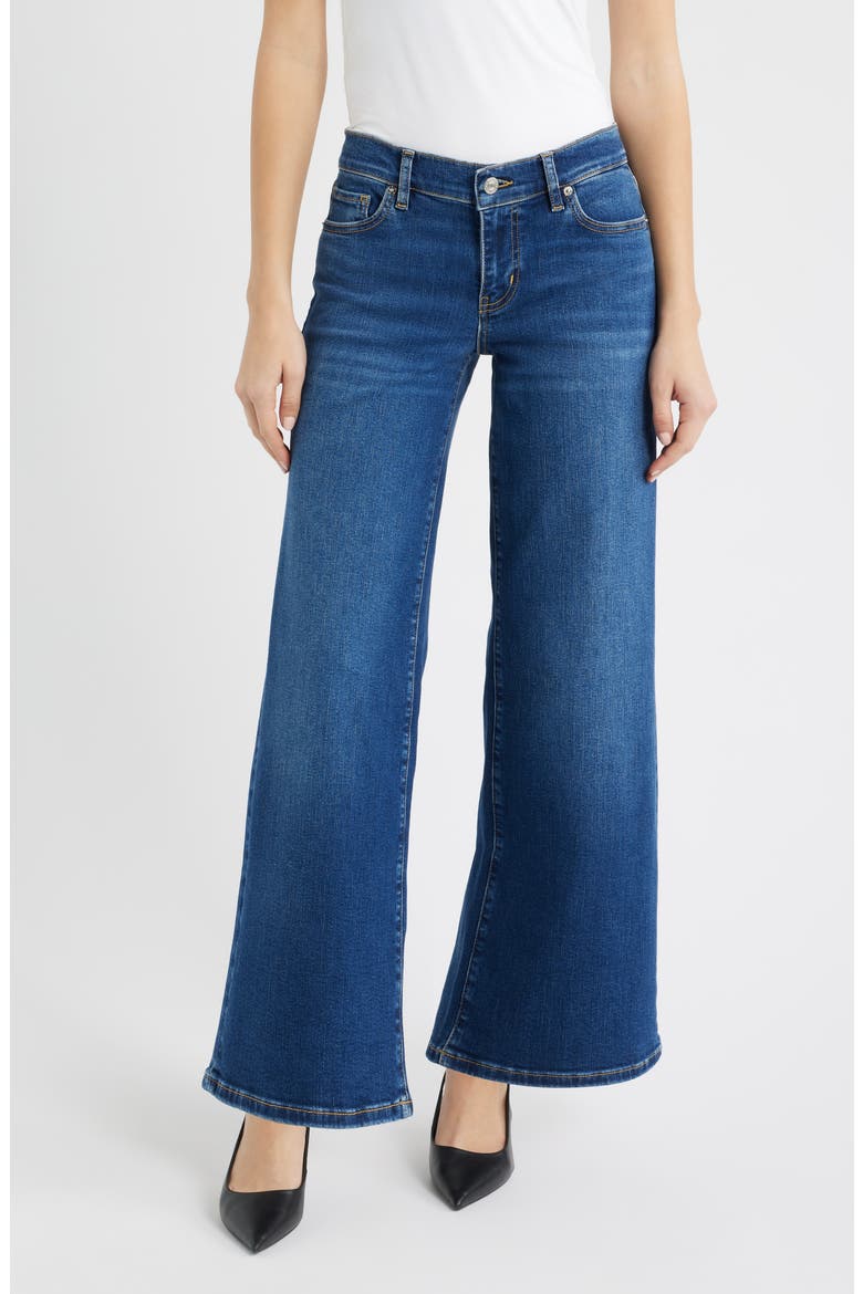 Le Slim Palazzo Wide Leg Jeans, Main, color, FEMMA