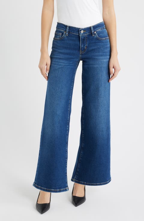 Le Slim Palazzo Wide Leg Jeans (Femma)