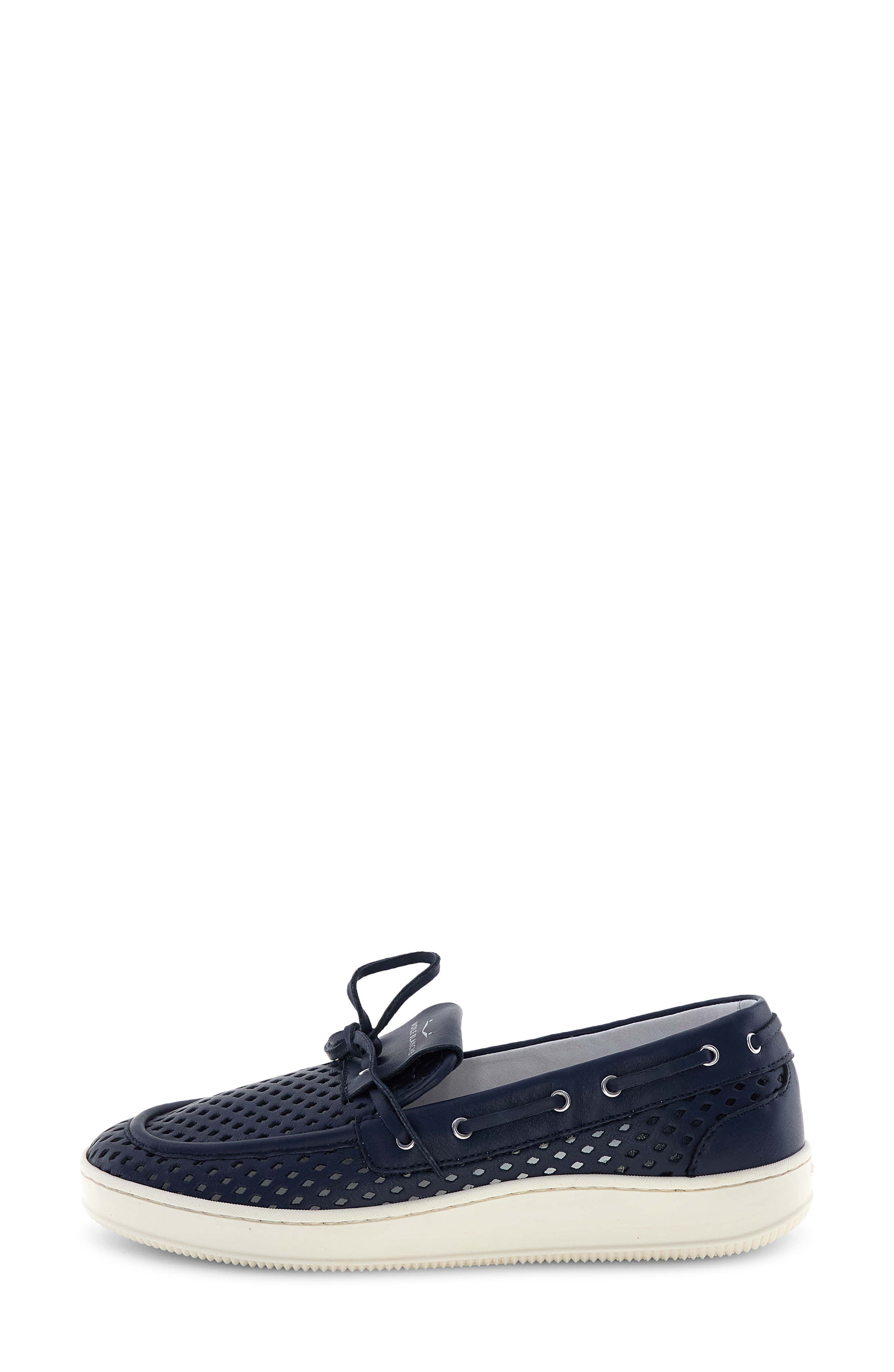 Olivia Wind Boat Shoe, Alternate, color, NAVY