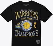 Mitchell & Ness Men's Mitchell & Ness Black Golden State Warriors Champions Era T-Shirt