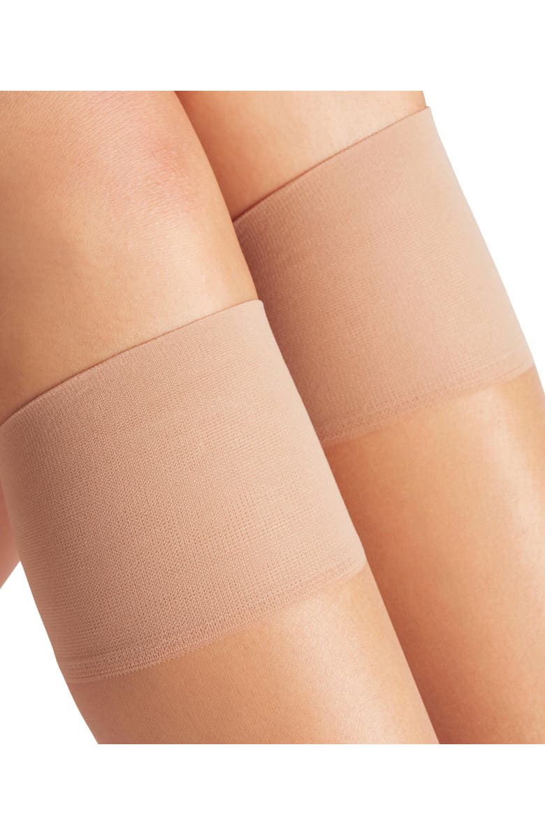 Falke Shelina 12 Denier Ultra Sheer Knee High Socks, Alternate, color, Golden
