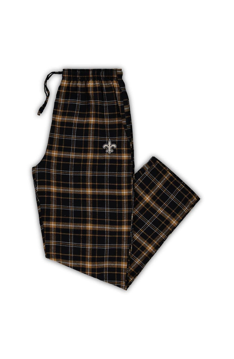 CONCEPTS SPORT Men's Concepts Sport Black/Gold New Orleans Saints Big & Tall Ultimate Pants, Alternate, color, 