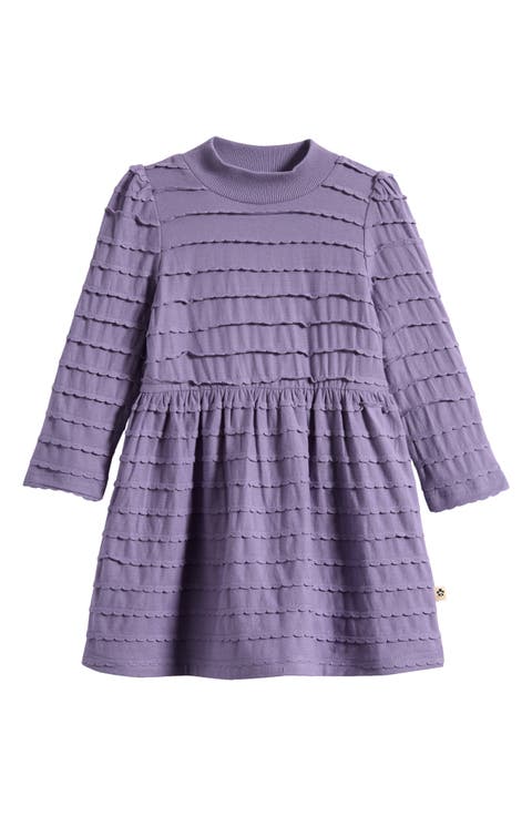 Kids' Textured Frill Dress