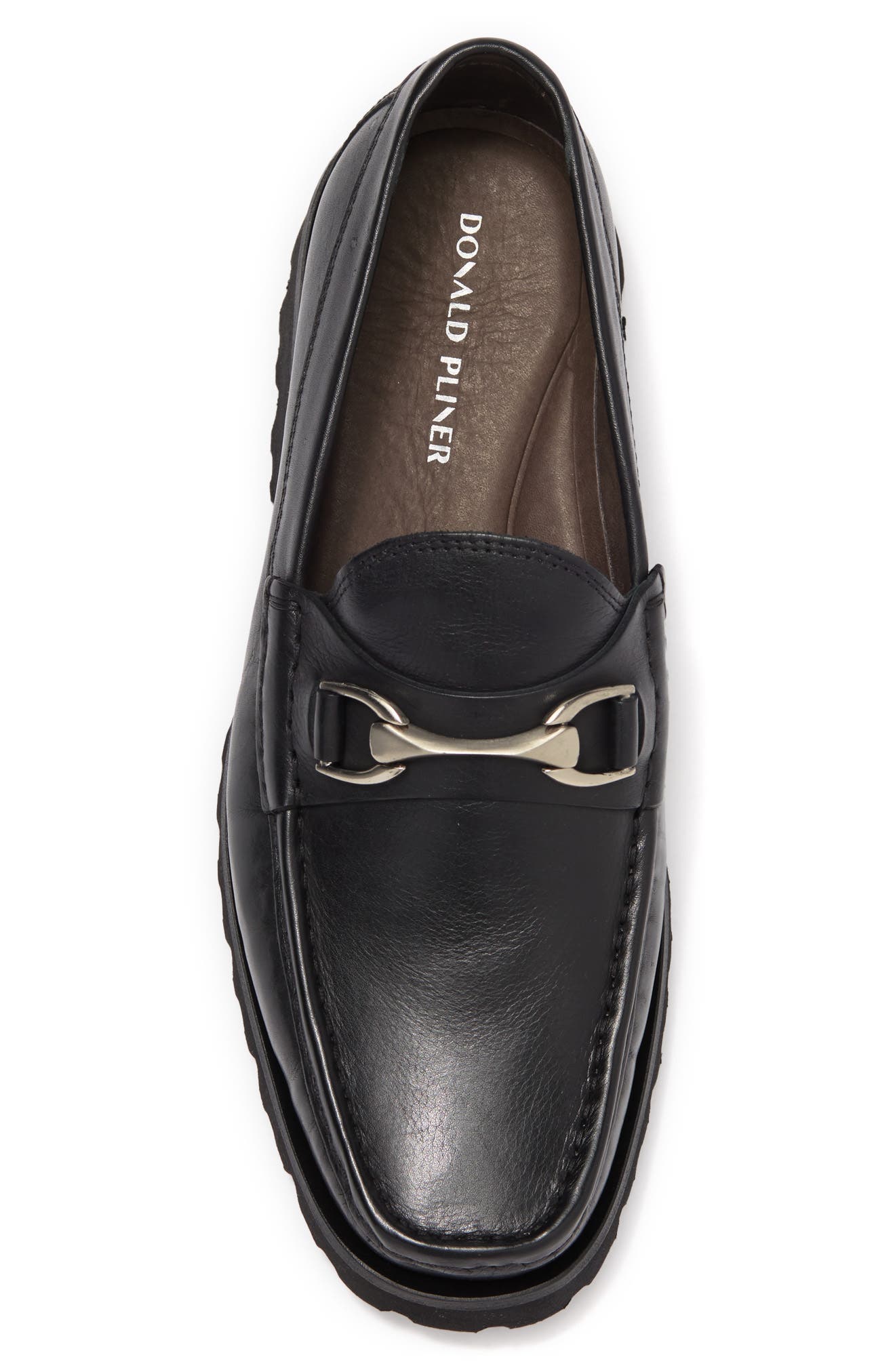Donald Pliner Lug Sole Bit Loafer, Alternate, color, 
